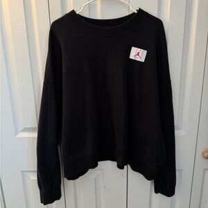 Jordan Women's Black Sweatshirt